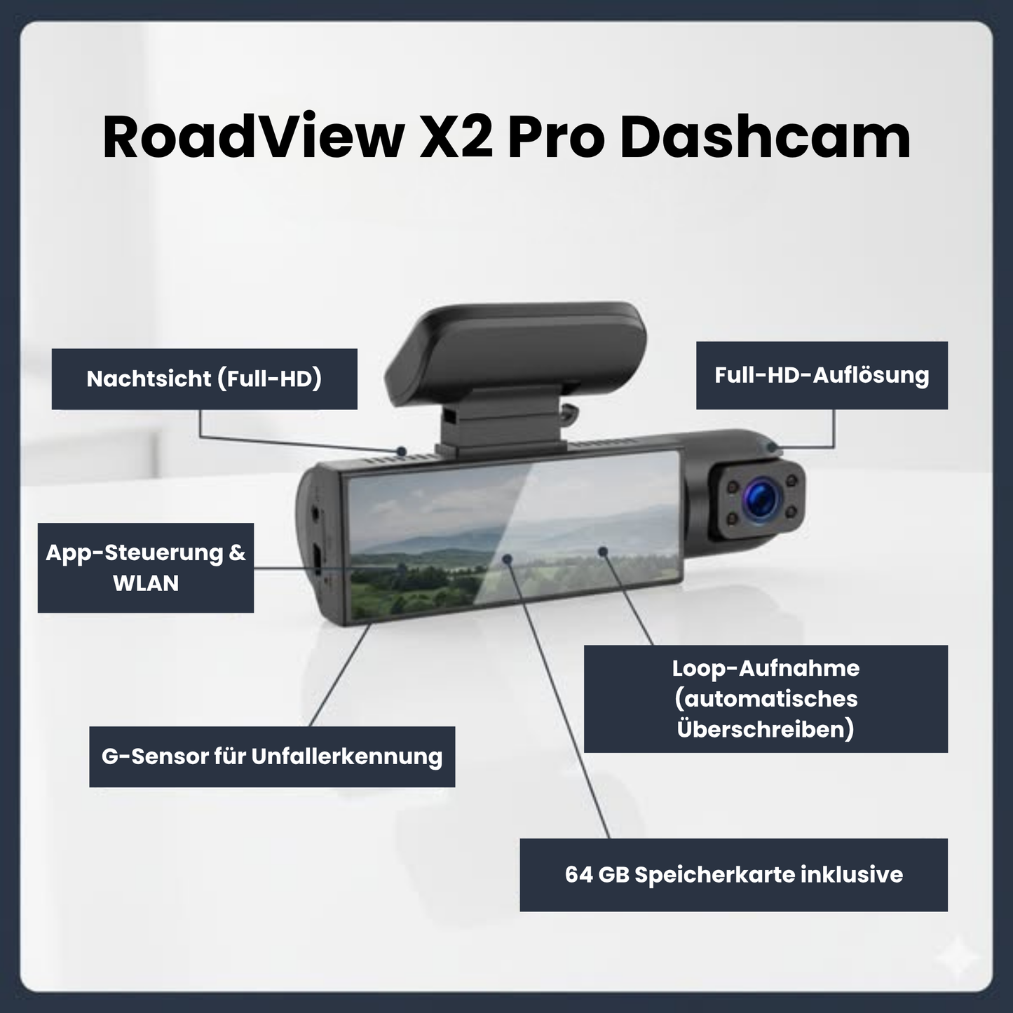 RoadView X2 Pro Dashcam
