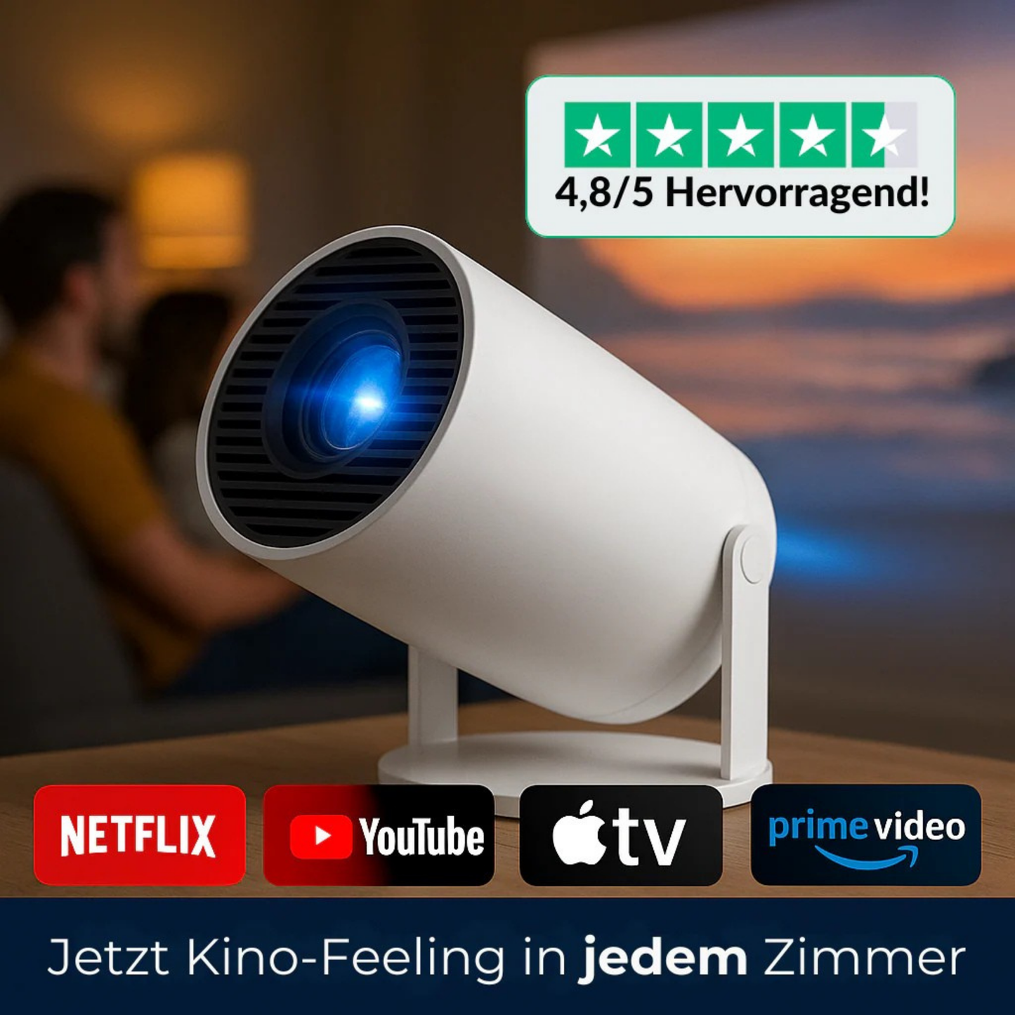 PrimeBeam™ 4K Projektor
